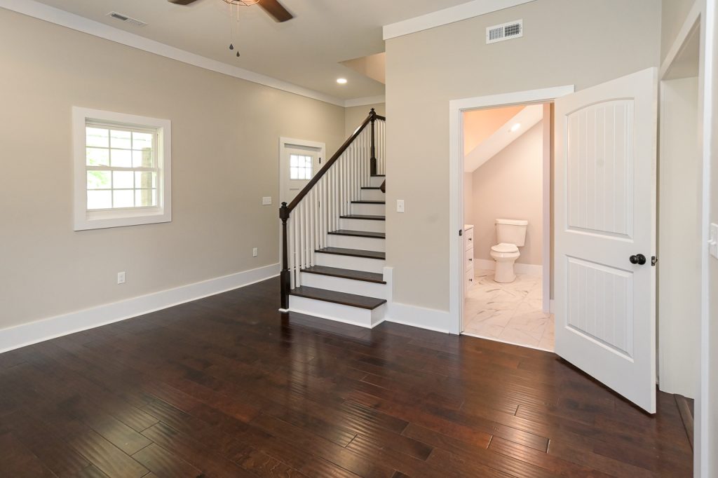 Shelbyville Hwy Living w/ Added Staircase + Bathroom